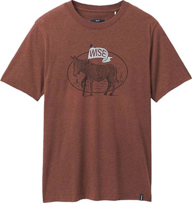 Prana Men's Wise Ass Journeyman 2 Tee - Medium - Clove Heather product image