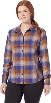 Royal Robbins Women's Dream Trekker Flannel LS Shirt - Small - Sphinx Rena Pld product image