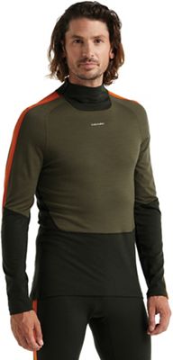 UPC 195436000028 product image for Icebreaker Men's 200 Sonebula LS High Neck Top - Medium - Kale | upcitemdb.com