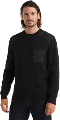 Icebreaker Men's Barein Crewe Sweater - Medium - Black product image
