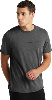 Icebreaker Men's Central SS Tee - Medium - Gritstone Heather product image