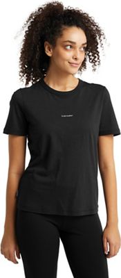 Icebreaker Women's Central SS Tee - Large - Black product image
