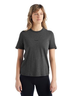 Icebreaker Women's Central SS Tee - Medium - Gritstone Heather product image