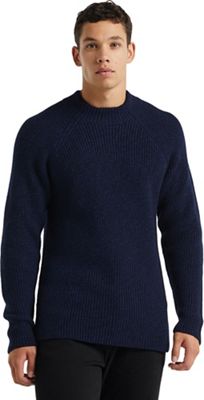 Icebreaker Men's Hillock Funnel Neck Sweater - XL - Midnight Navy product image