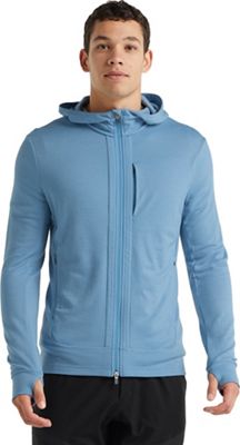 Icebreaker Men's Quantum III LS Zip Hoodie - Large - Island product image