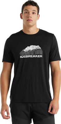 Icebreaker Men's Tech Lite II SS Tee Icebreaker Mountain - Large - Black product image