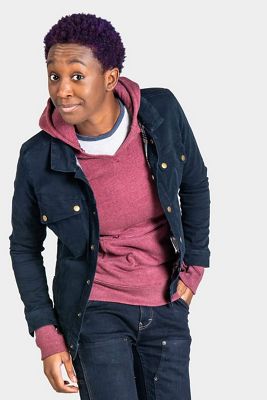 Dovetail Women's Allyson Trucker Jacket - Medium - Midnight Blue product image