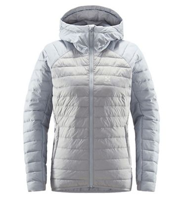 Haglofs Women's Spire Mimic Hood Jacket - Small - Concrete product image