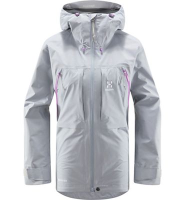 Haglofs Women's Vassi Touring GTX Jacket - Small - Concrete product image