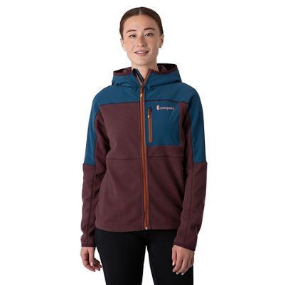 Cotopaxi Women's Abrazo Hooded Full-Zip Jacket - Small - Indigo / Black Iris product image