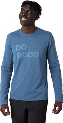 Cotopaxi Men's Do Good LS Tee - Small - Denim product image
