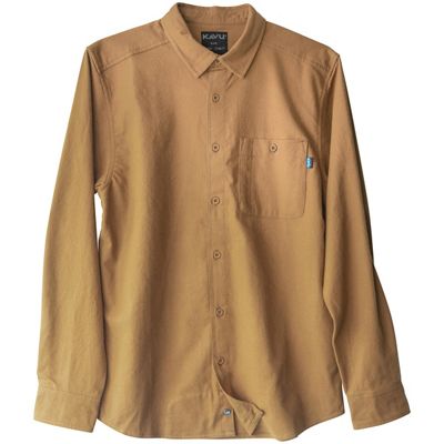 KAVU Men's North Boundary Shirt - Small - Bronze product image