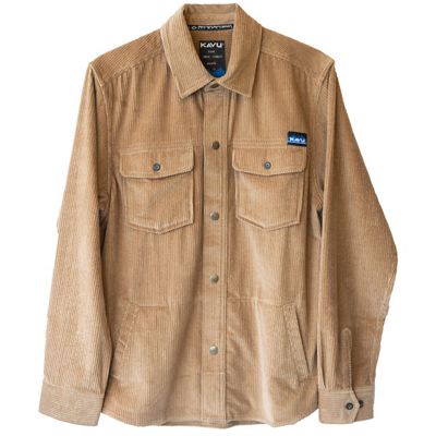 KAVU Men's Petos Shirt Jacket - Medium - Pebble product image