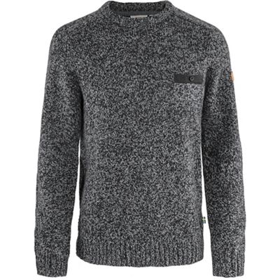Fjallraven Men's Lada Round-Neck Sweater - Large - Grey product image