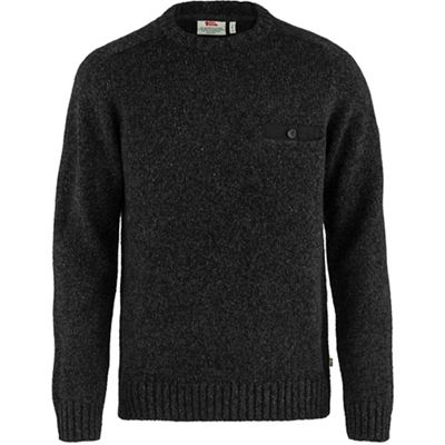 Fjallraven Men's Lada Round-Neck Sweater - XL - Black product image