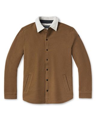 Smartwool Men's Anchor Line Sherpa Shirt Jacket - Large - Whiskey product image
