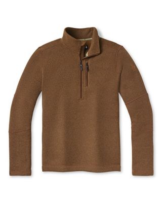 Smartwool Men's Hudson Trail Fleece Half Zip Sweater - Medium - Acorn product image