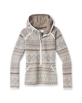 Smartwool Women's Hudson Trail Fleece Anorak - Small - Ash Fairisle product image