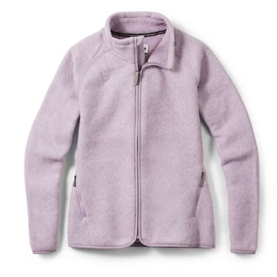 Smartwool Women's Hudson Trail Fleece Full Zip Jacket - Medium - Primrose product image