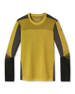 Smartwool Men's Intraknit Merino 200 Colorblock Crew - Large - Golden Olive product image