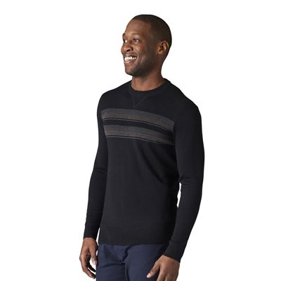 Smartwool Men's Sparwood Stripe Crew Sweater - Small - Black product image