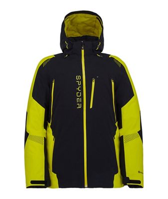 Spyder Men's Leader GTX Jacket - Small - Black Citron product image