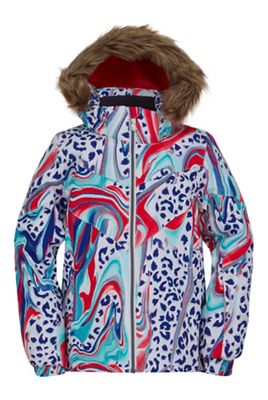 Spyder Toddler Girls' Lola Jacket - 5 - Marbled product image