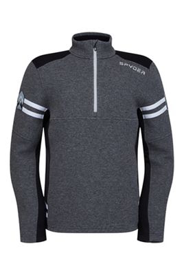 Spyder Men's Wengen Half Zip Jacket - Medium - Ebony product image