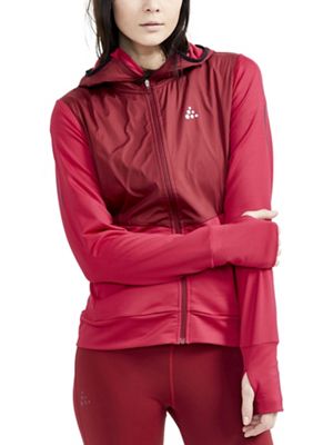 Craft Sportswear Women's Adv Charge Jersey Hood Jacket - Medium - Rhubarb / Machine product image
