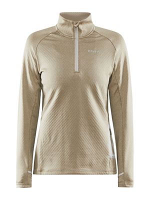 Craft Sportswear Women's Core Trim Thermal Midlayer Top - Small - Crock / Melange product image