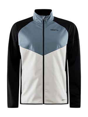 Craft Sportswear Men's Glide Block Jacket - Small - Black / Trooper product image