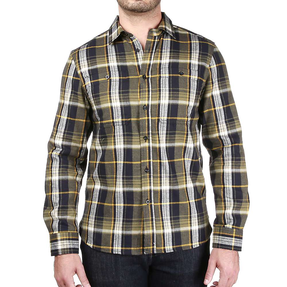 The North Face Men's Arroyo LW Flannel Shirt - Small - Burnt Olive Green Medium Half Dome Plaid -  NF0A5A8U311S