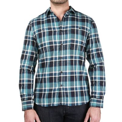 The North Face Men's Arroyo LW Flannel Shirt - Medium - Storm Blue Small Half Dome Plaid product image