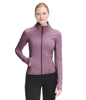 The North Face Women's AT EA Elevated Full Zip Top - Medium - Blackberry Wine Heather product image