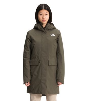 The North Face Women's City Breeze Insulated Parka - Small - New Taupe Green product image