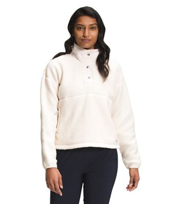 The North Face Women's Cragmont Fleece 1/4 Snap Top - Large - Gardenia White product image