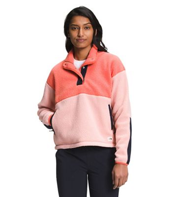 The North Face Women's Cragmont Fleece 1/4 Snap Top - XXL - Emberglow Orange / Rose Tan product image