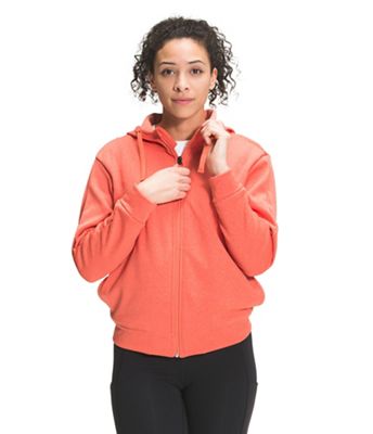 The North Face Women's Exploration Full Zip Hoodie - XS - Emberglow Orange Heather product image
