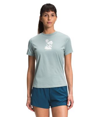 The North Face Women's Himalayan Bottle Source SS Tee - XL - Silver Blue product image