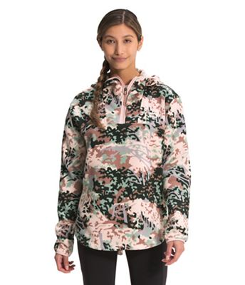 The North Face Women's Printed Crescent Popover - Small - Laurel Wreath Green Canvas Print product image
