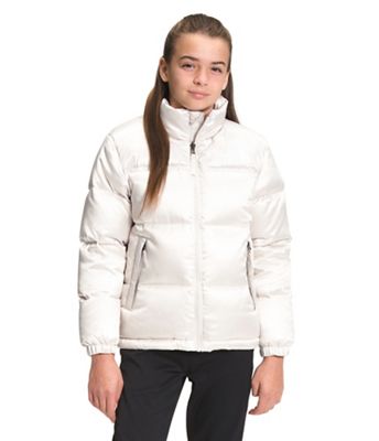 The North Face Youth Printed 1996 Retro Nuptse Jacket - XS - Moonlight Ivory / Metallic product image