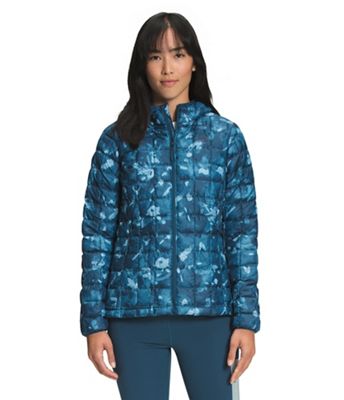 The North Face Women's Printed ThermoBall Eco Hoodie - Medium - Monterey Blue Scattershot Print product image