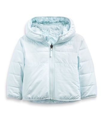 The North Face Infant Reversible Mossbud Swirl Full Zip Hooded Jacket - 3M - Ice Blue product image