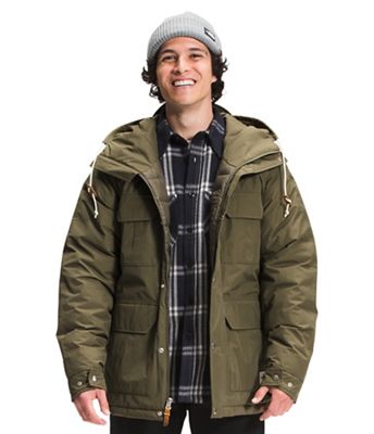 The North Face Men's ThermoBall DryVent Mountain Parka - Large - Burnt Olive Green / New Taupe Green product image