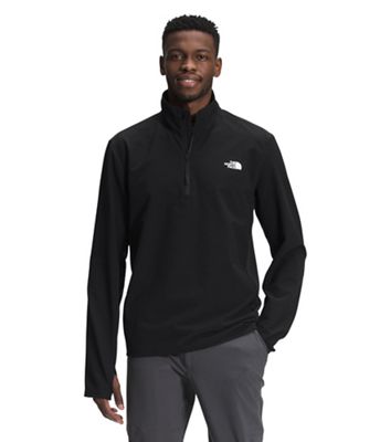 The North Face Men's Treadway Hybrid with Futurefleece 1/4 Zip Jacket - Large - TNF Black product image