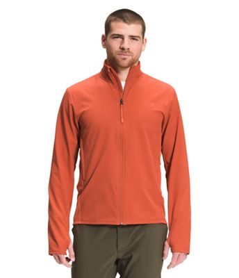 The North Face Men's Treadway Hybrid with Futurefleece Full Zip Jacket - Large - Burnt Ochre product image