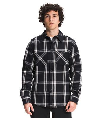 The North Face Men's Valley Twill Flannel Shirt - Medium - TNF Black Small Bold Shadow Plaid product image