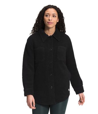 The North Face Women's Wool Harrison Shacket - Medium - TNF Black Heather product image