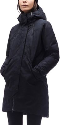 Indyeva Women's Touman Mid Length Parka - XL - Black Camo product image