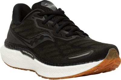 Saucony Women's Triumph 19 Shoe - 7.5 - Black / Gum product image